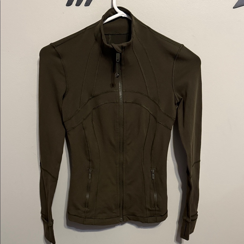 Lululemon Dark Olive Define Jacket - image 1